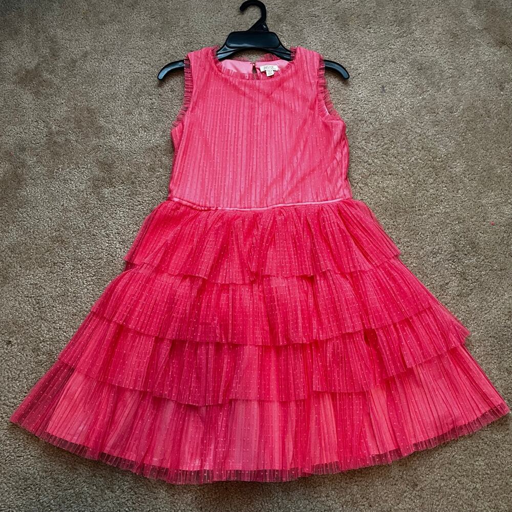 Zenzi Pink Dress for Girls Size 14 XL Midi - New - Gift idea